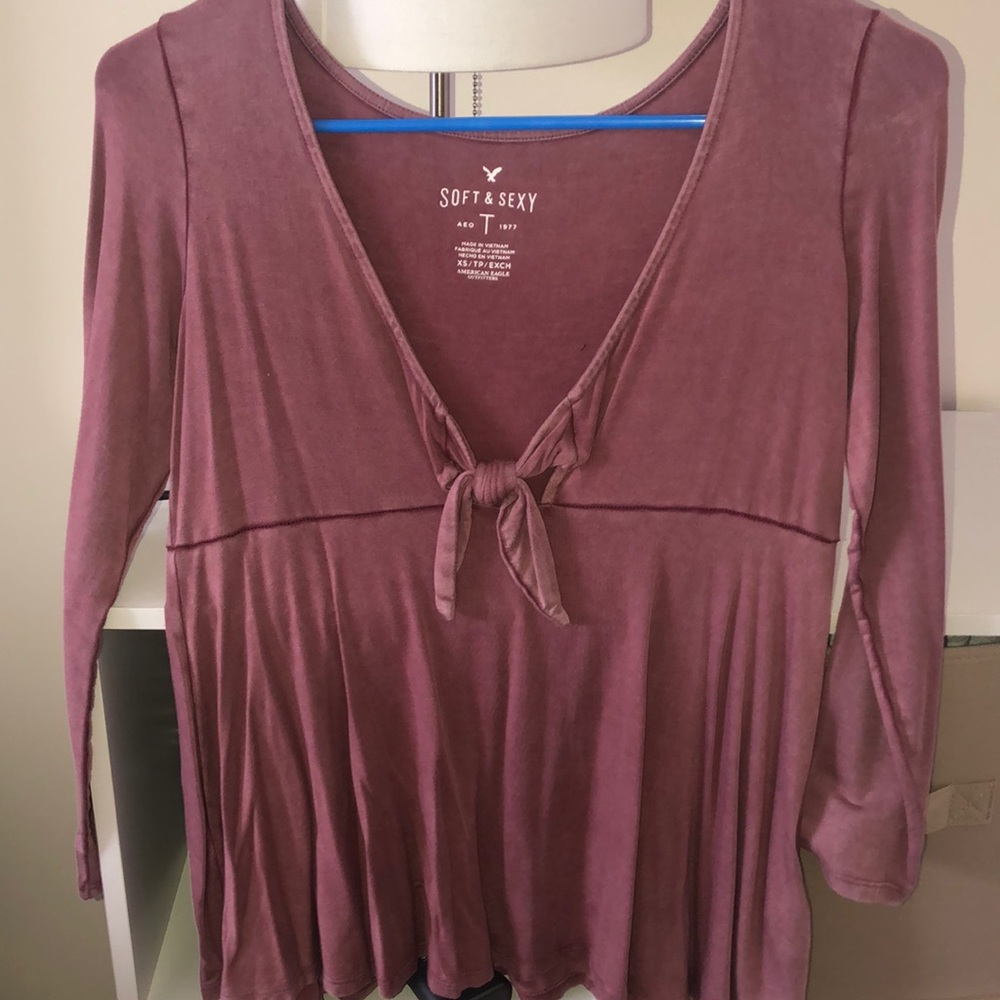 Rusty red shirt
